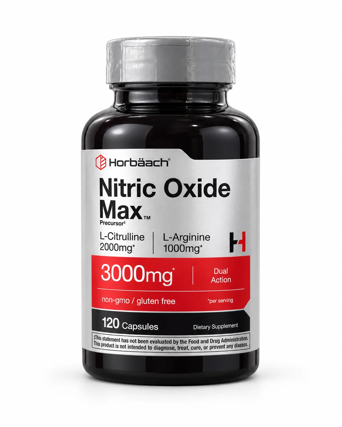 Nitric Oxide Max, L-Citrulline + L-Arginine